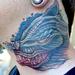 tattoo galleries/ - Color Wolf Head